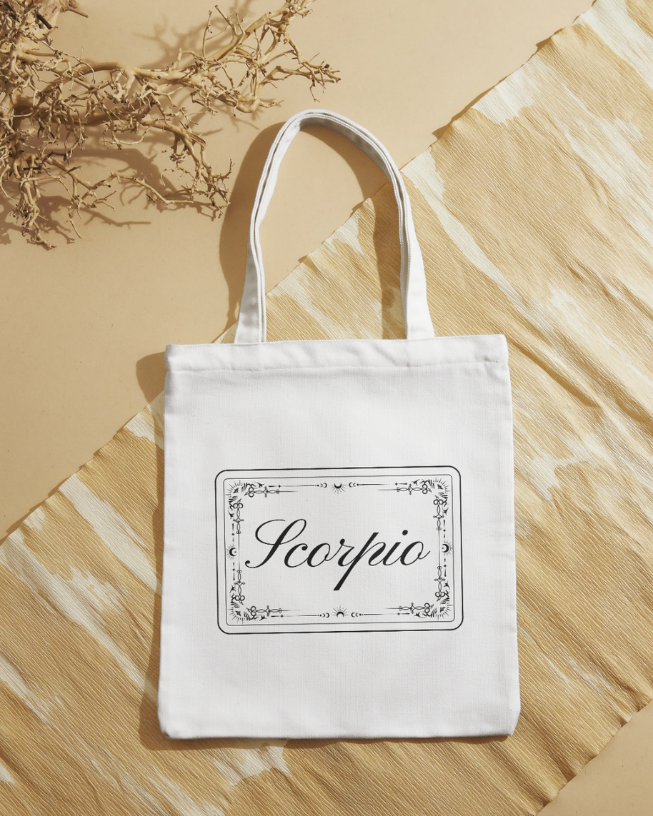 Tote bag Escorpio horóscopo