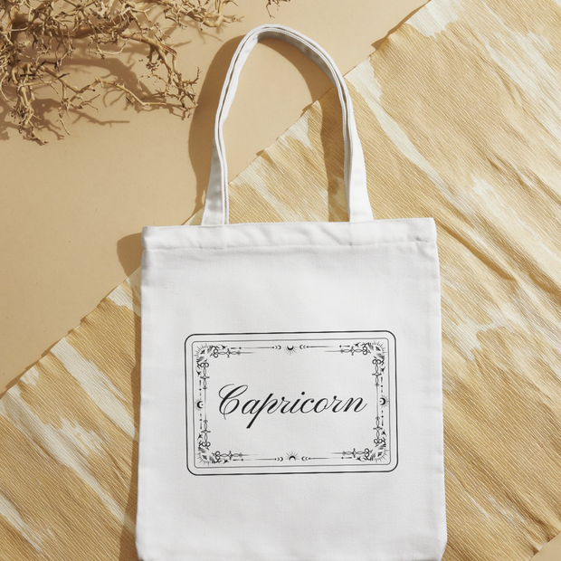 Tote bag Capricornio horóscopo