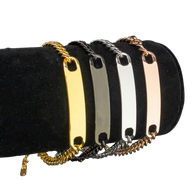 Esclavas acero personalizables