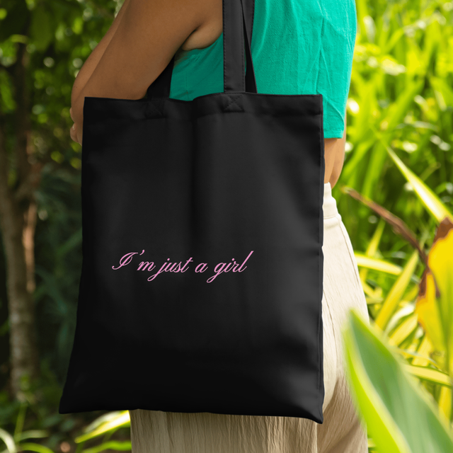 Tote bag "I'm just a girl"