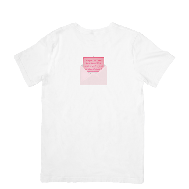 Camiseta "Maybe I'm not too sensititve maybe you're just a dickhead?"