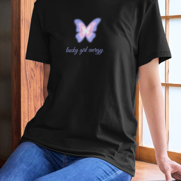 Camiseta "Lucky Girl Energy"