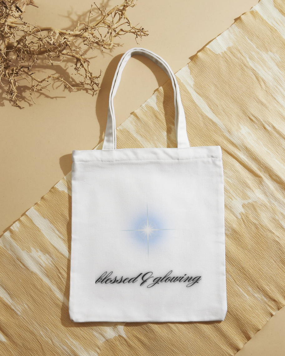 Tote Bag "Blessed & Glowing"