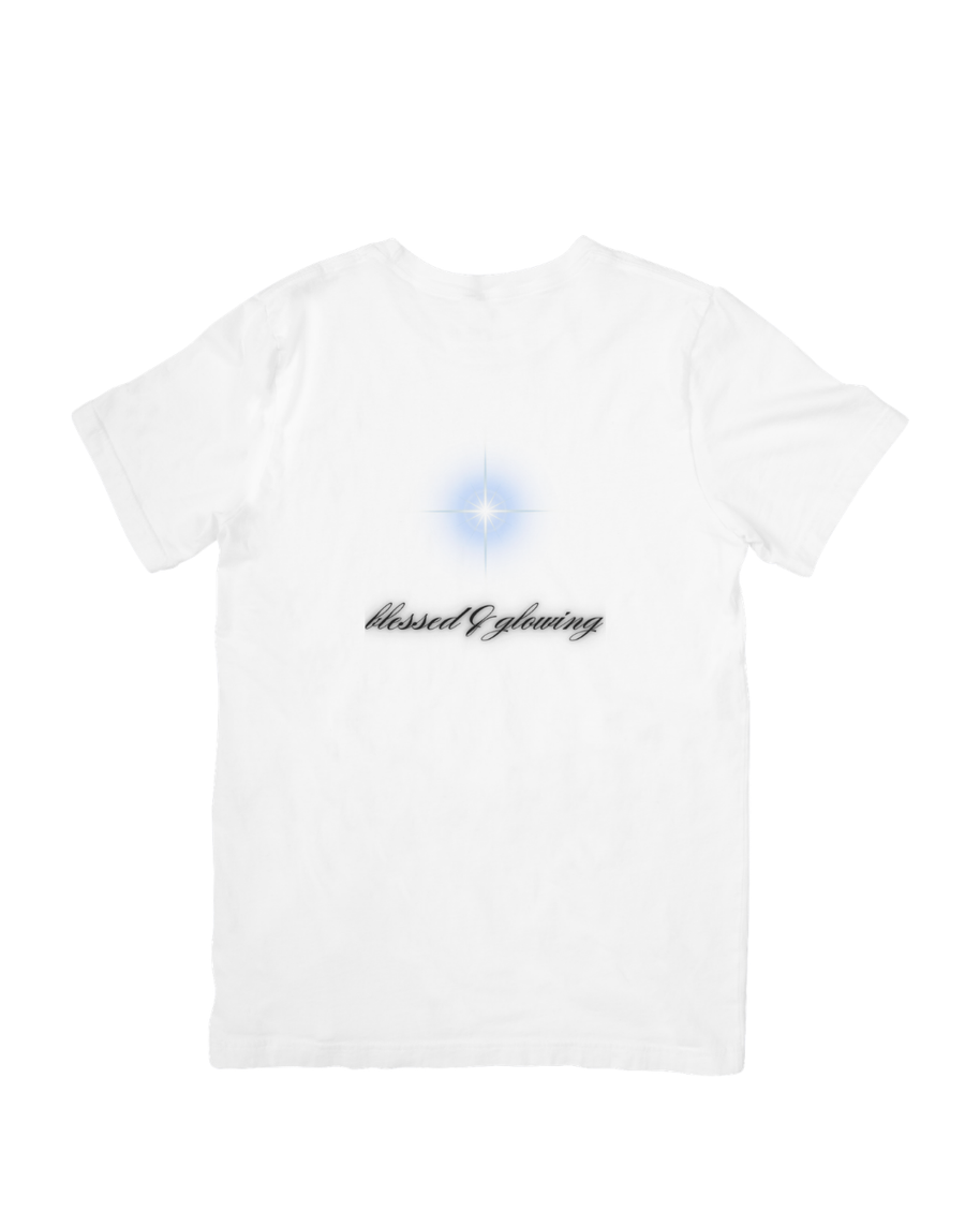 Camiseta "Blessed & Glowing"