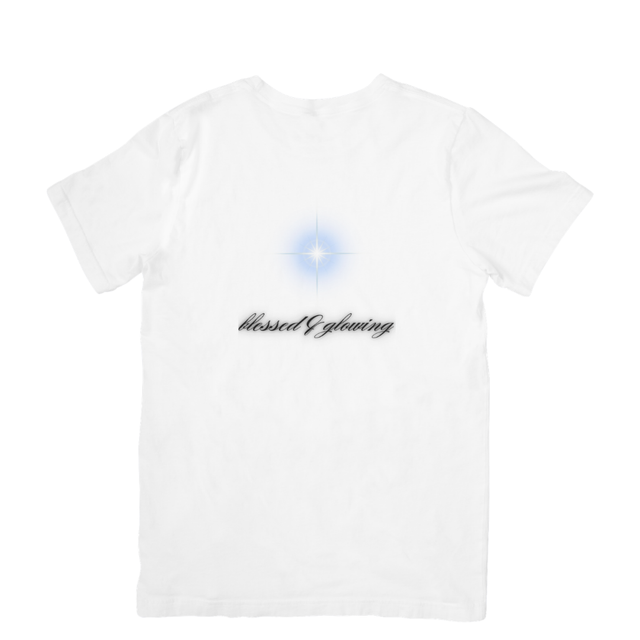 Camiseta "Blessed & Glowing"