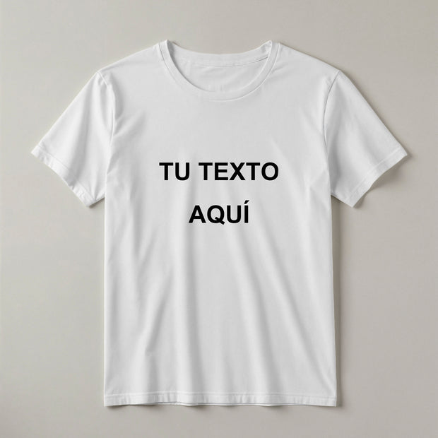 Camiseta personalizable con tu diseño