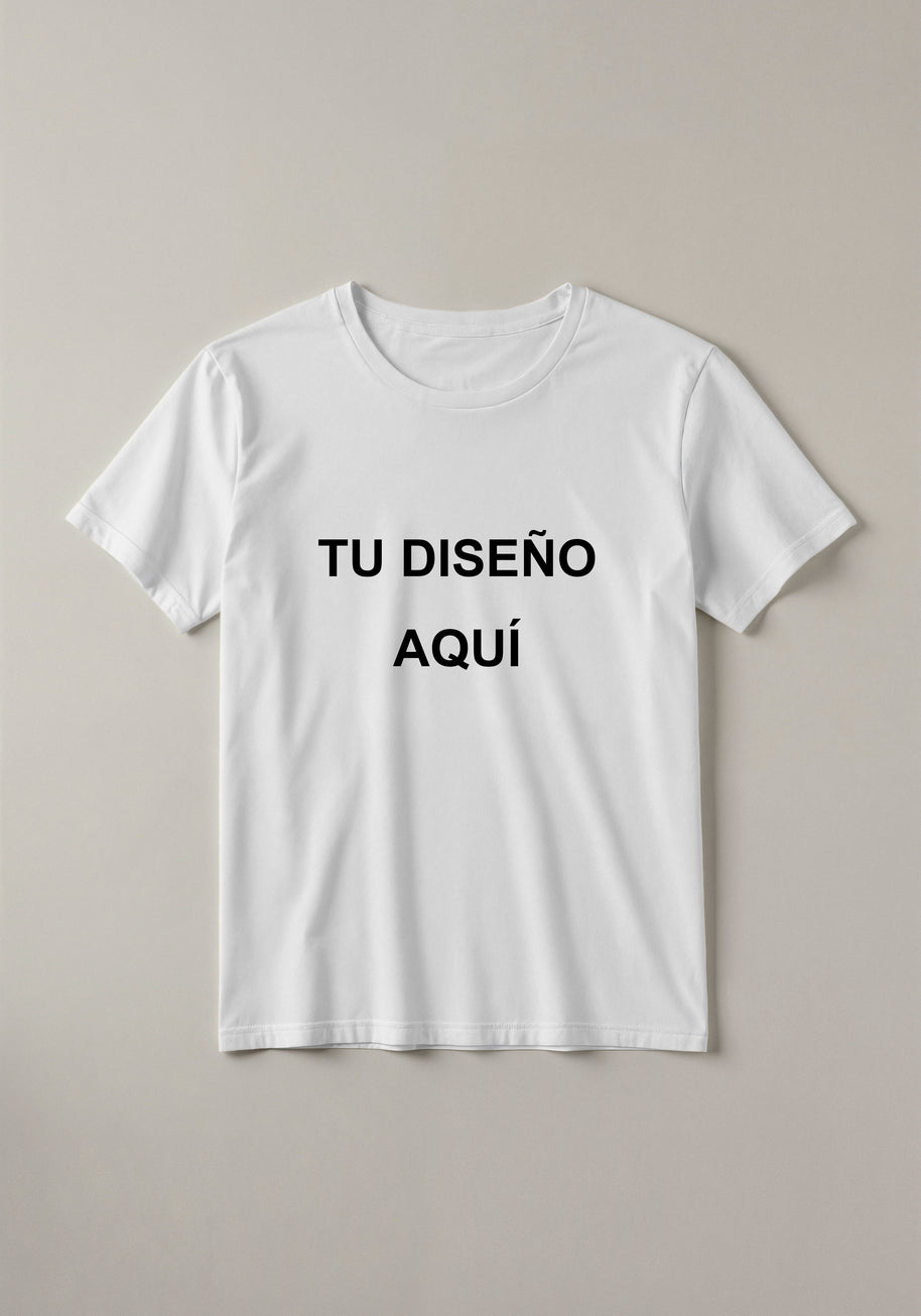 Camiseta personalizable con tu diseño