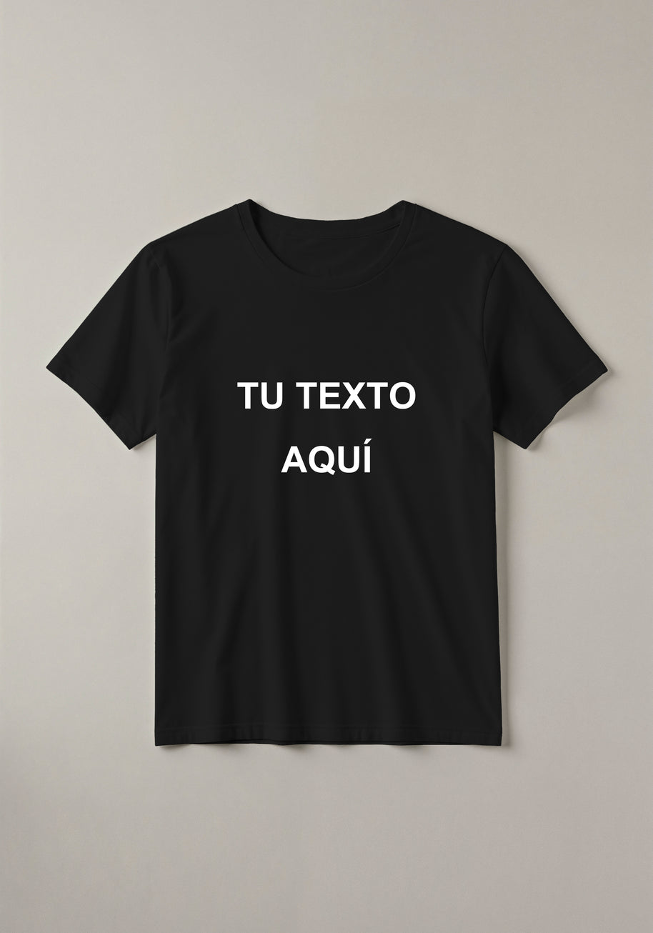 Camiseta personalizable con tu diseño