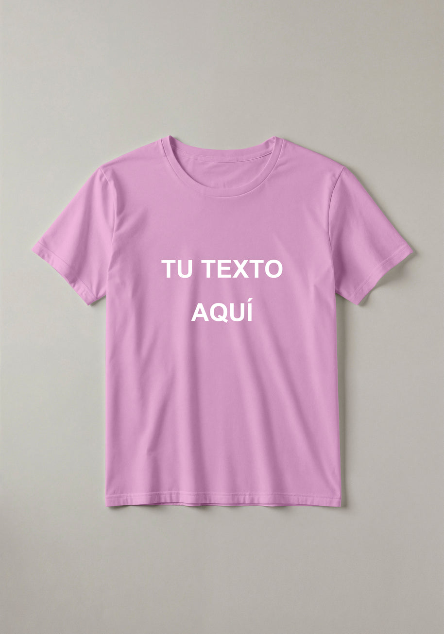 Camiseta personalizable con tu diseño