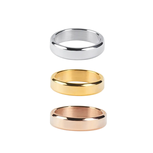 Anillos acero inoxidable personalizables