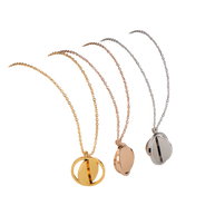 Collares medalla redonda giratoria personalizables