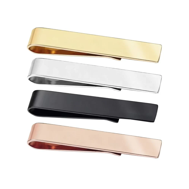 Pasadores corbata para grabado personalizables