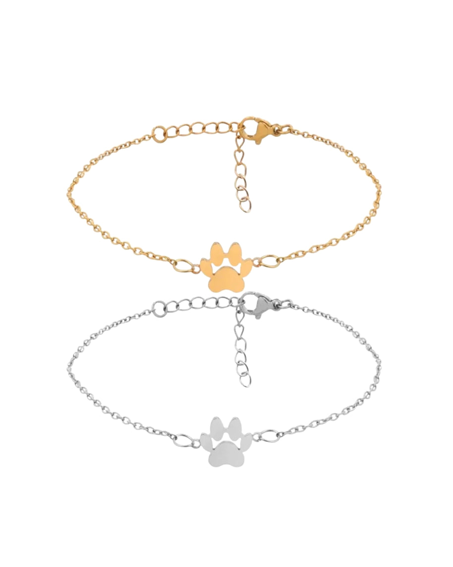 Pulseras huella mascota personalizables