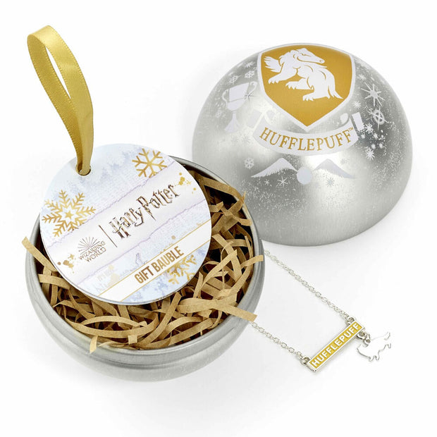 (Próximamente) Colgante Hufflepuff + Bola de Navidad Harry Potter