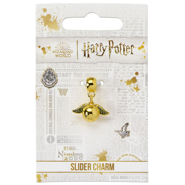 (Próximamente) Colgante charm Snitch Dorada Harry Potter