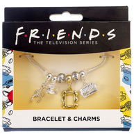 Pulsera Charm plateada Friends