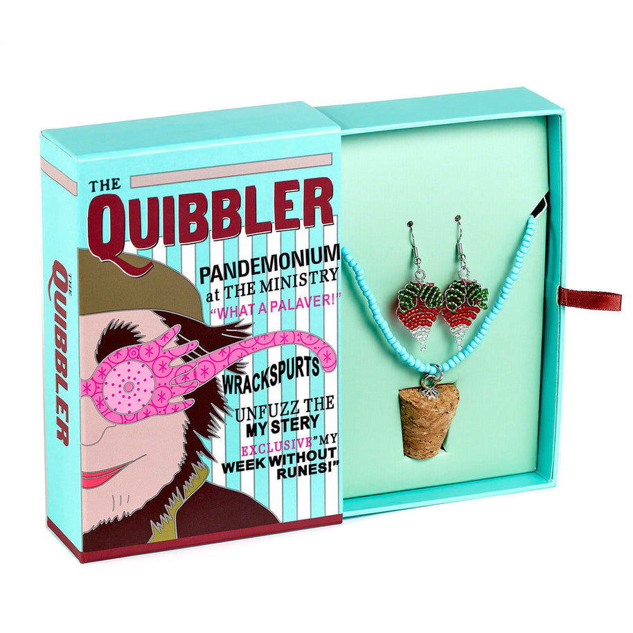 (Próximamente) Set Colgante + pendientes Luna Lovegoods Quibbler Harry Potter