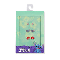 Set 3 Pares de pendientes Stitch Disney