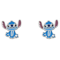 Pendientes Stitch Disney plata