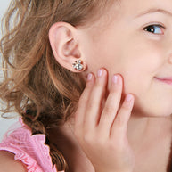 Pendientes Minnie Disney plata