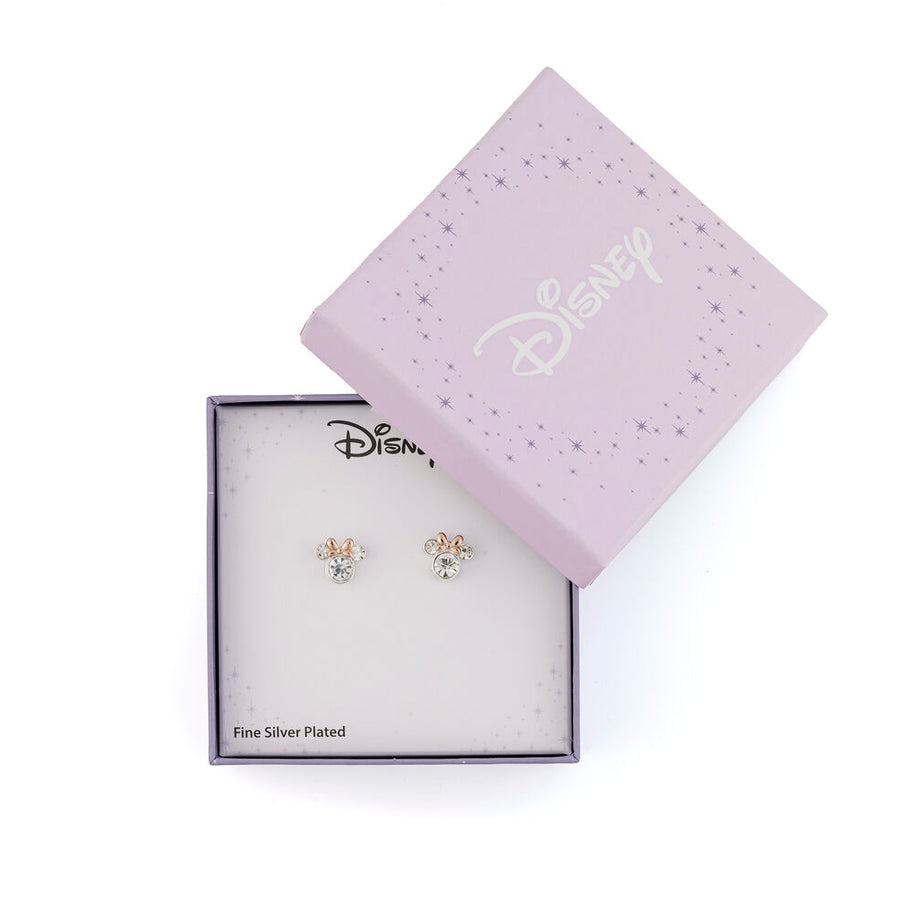 Pendientes Minnie Disney plata