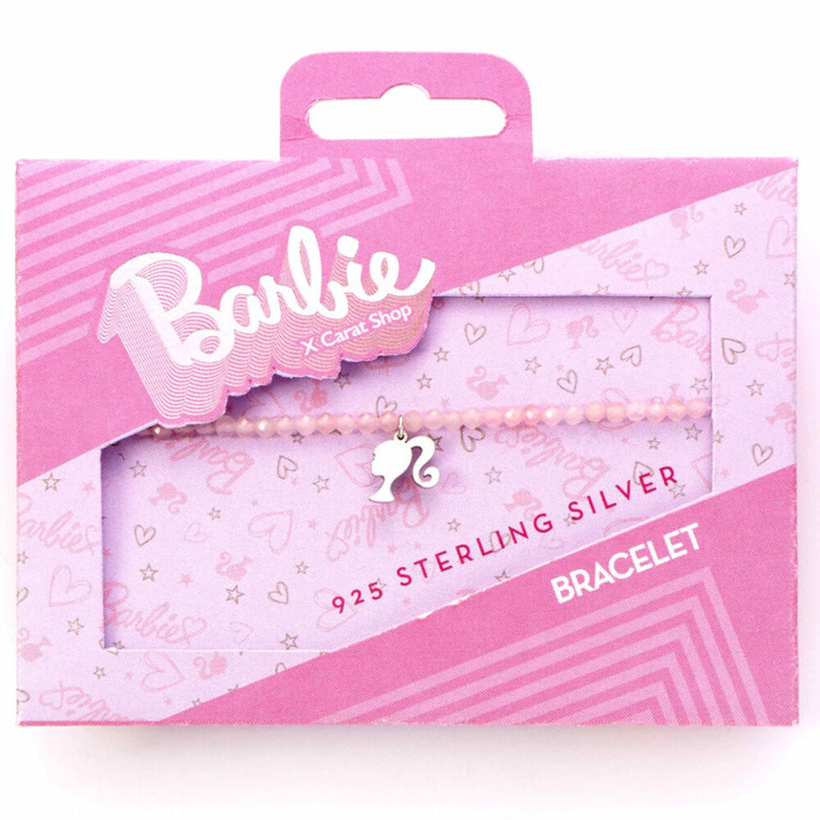 (Próximamente) Pulsera Silhouette Charm Barbie plata