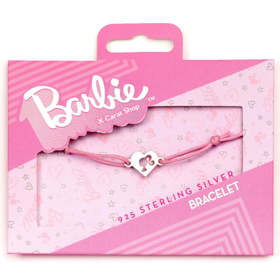 (Próximamente) Pulsera Amistad Silhouette Barbie plata