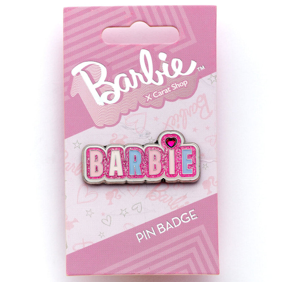 (Próximamente) Pin Sparkly Logo Barbie