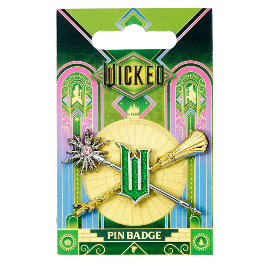 (Próximamente) Pin Wand and Broomstick Wicked For Good