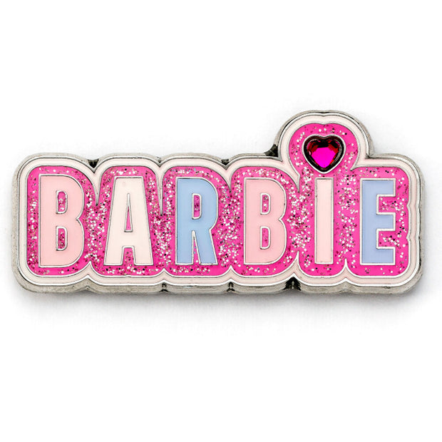 (Próximamente) Pin Sparkly Logo Barbie