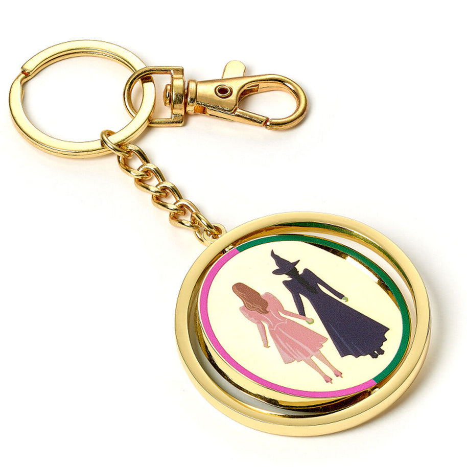 (Próximamente) Set regalo llavero + Pin I Love Emerald City Keyring Oz Logo Wicked