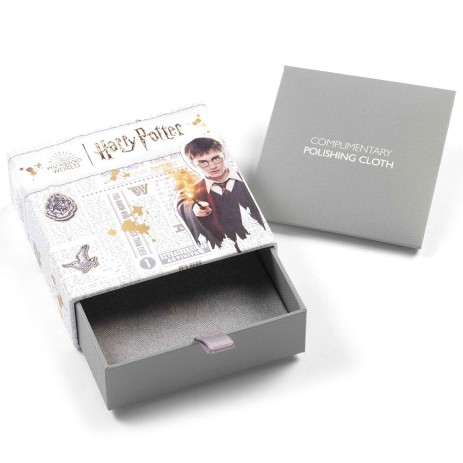 (Próximamente) Colgante Deathly Hallows Harry Potter plata baño oro