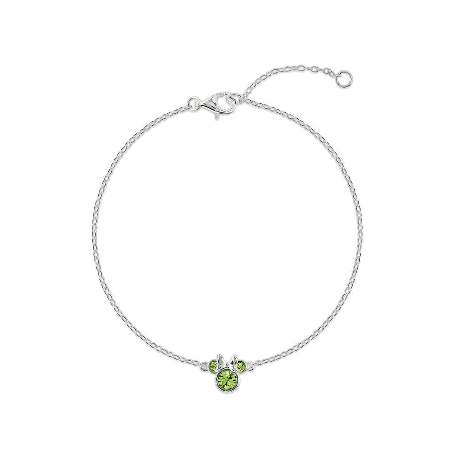 (Próximamente) Pulsera Agosto Minnie Disney plata