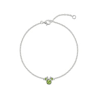(Próximamente) Pulsera Agosto Minnie Disney plata