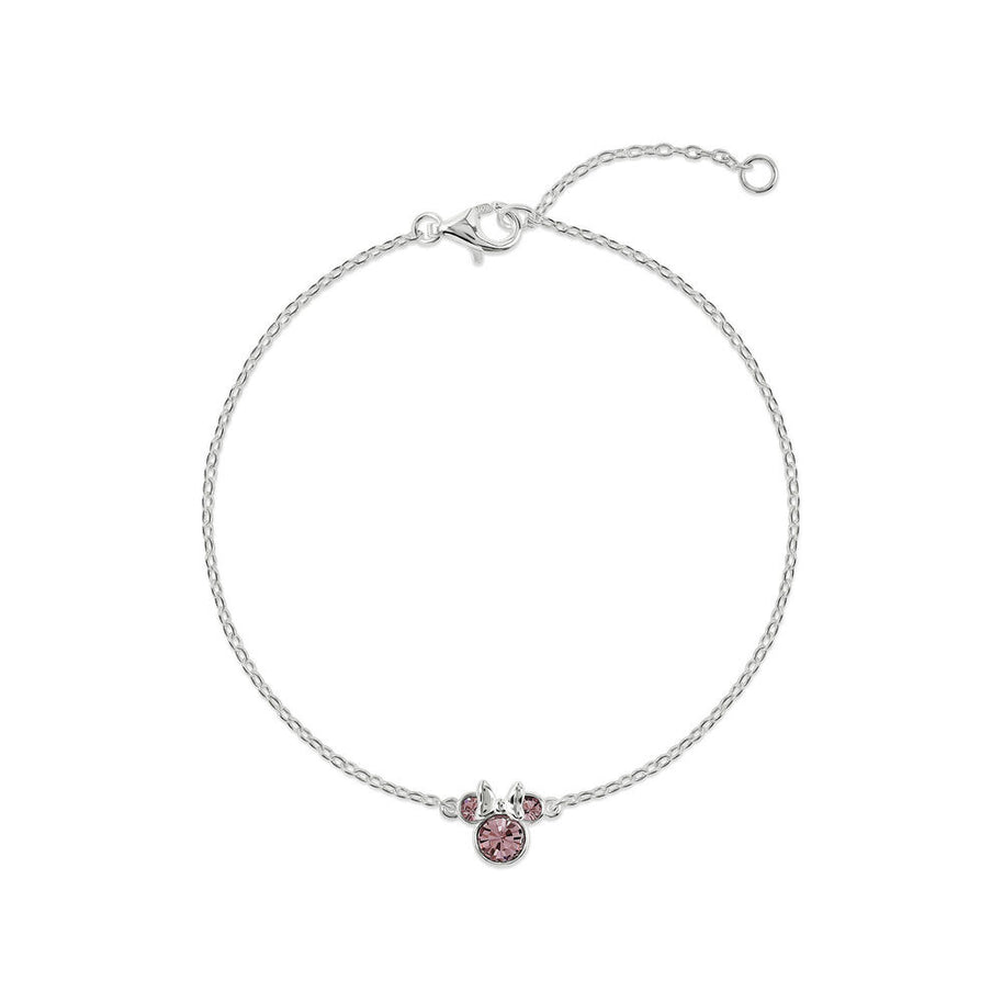 (Próximamente) Pulsera Febrero Minnie Disney plata