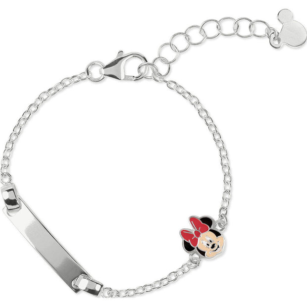 (Próximamente) Pulsera placa Minnie Disney plata