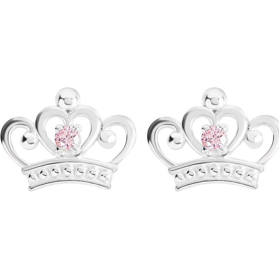 (Próximamente) Pendientes Corona Princesas Disney plata