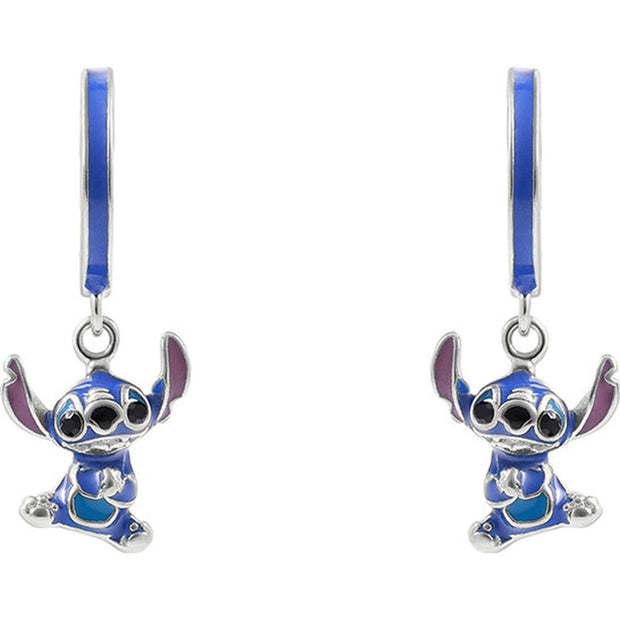 (Próximamente) Pendientes Charm Stitch Disney plata