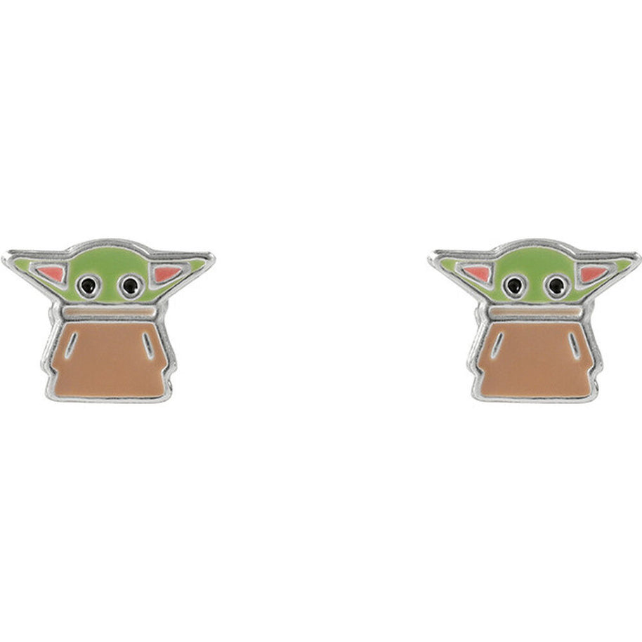 (Próximamente) Pendientes Grogu The Mandalorian Star Wars plata