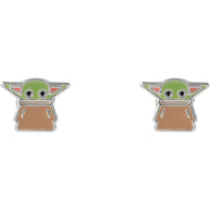 (Próximamente) Pendientes Grogu The Mandalorian Star Wars plata