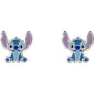 Pendientes Stitch Disney plata