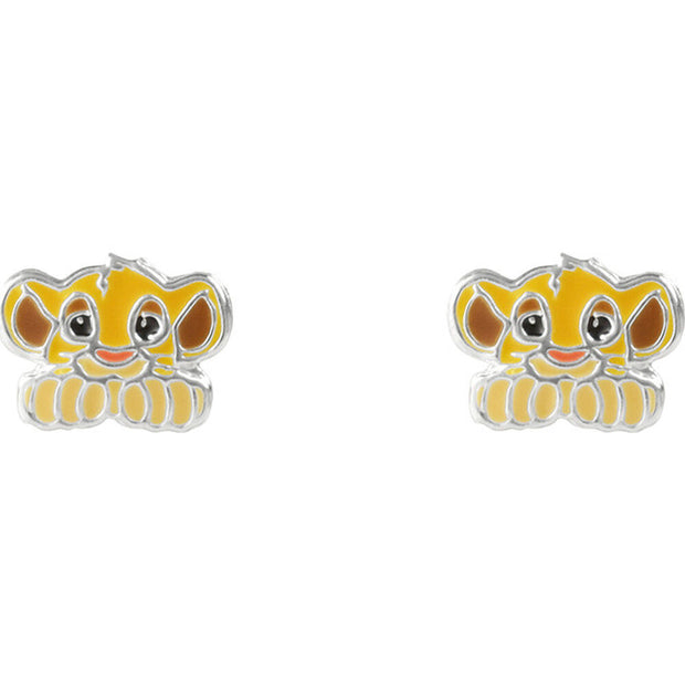(Próximamente) Pendientes Simba El Rey Leon Disney plata