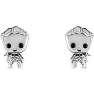 (Próximamente) Pendientes Groot Guardianes de la Galaxia Marvel plata