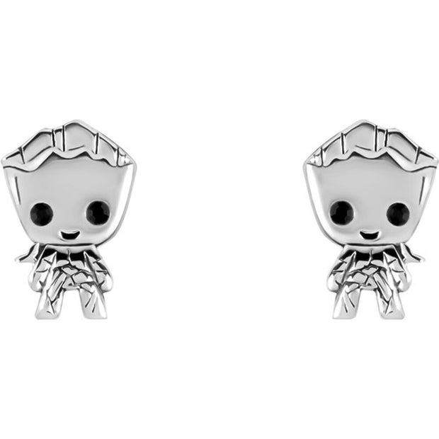 (Próximamente) Pendientes Groot Guardianes de la Galaxia Marvel plata