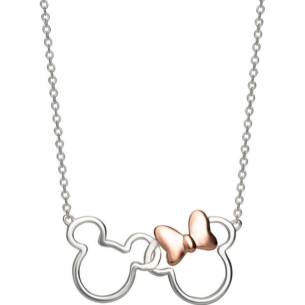 (Próximamente) Colgante Mickey & Minnie Disney plata