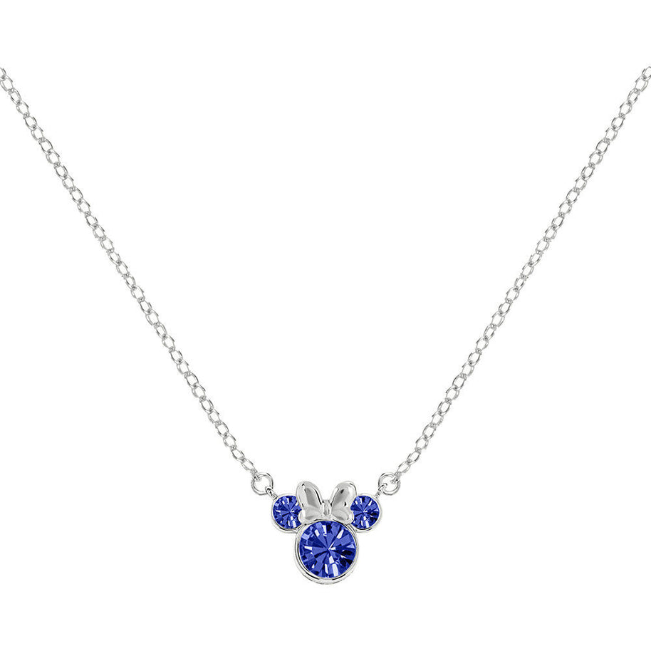 Colgante Septiembre Minnie Disney plata
