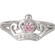 (Próximamente) Anillo Corona Princesas Disney plata