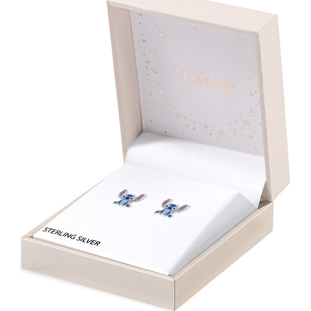 Pendientes Stitch Disney plata