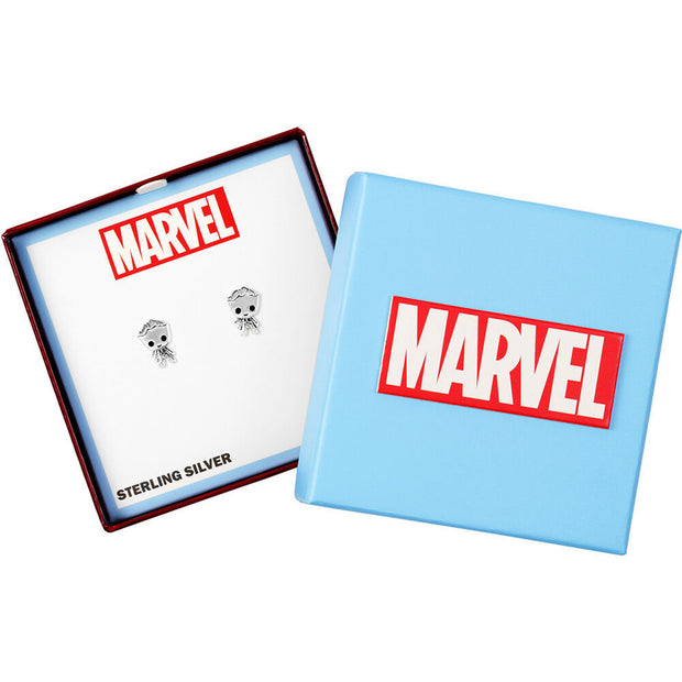 (Próximamente) Pendientes Groot Guardianes de la Galaxia Marvel plata
