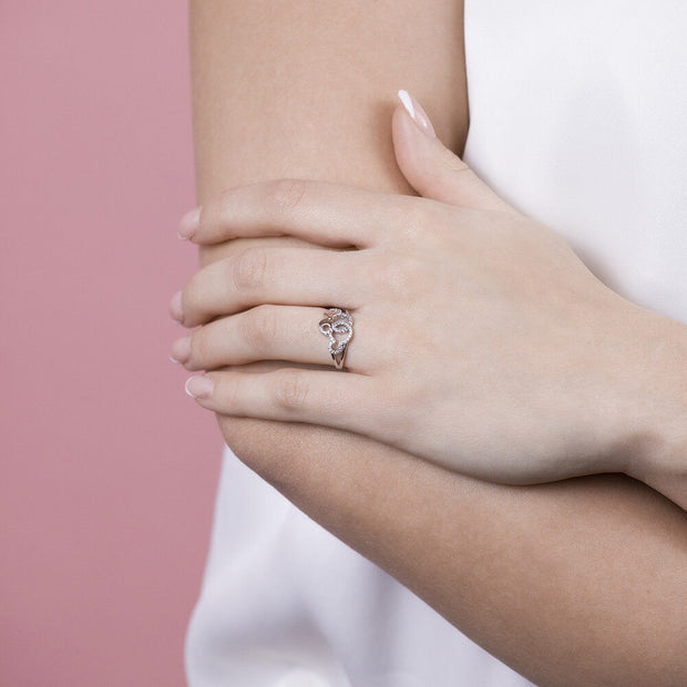 (Próximamente) Anillo Mickey & Minnie Disney plata